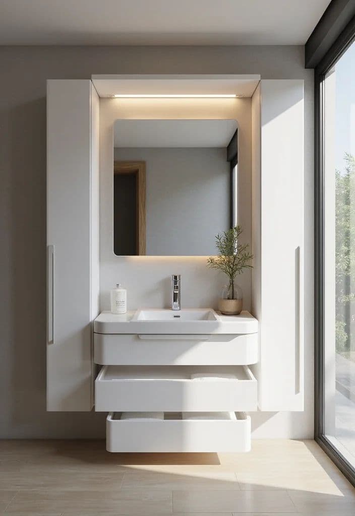Corian Bathroom Vanities